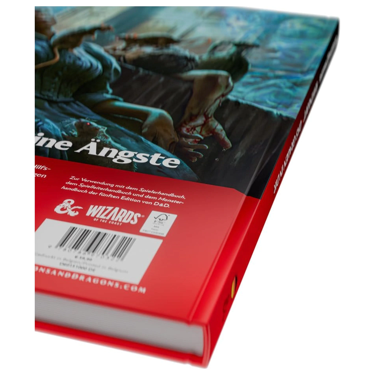 Dungeons & Dragons RPG Ravenloft: Das Grauen in Dir Carte *versiunea germană* poza produsului