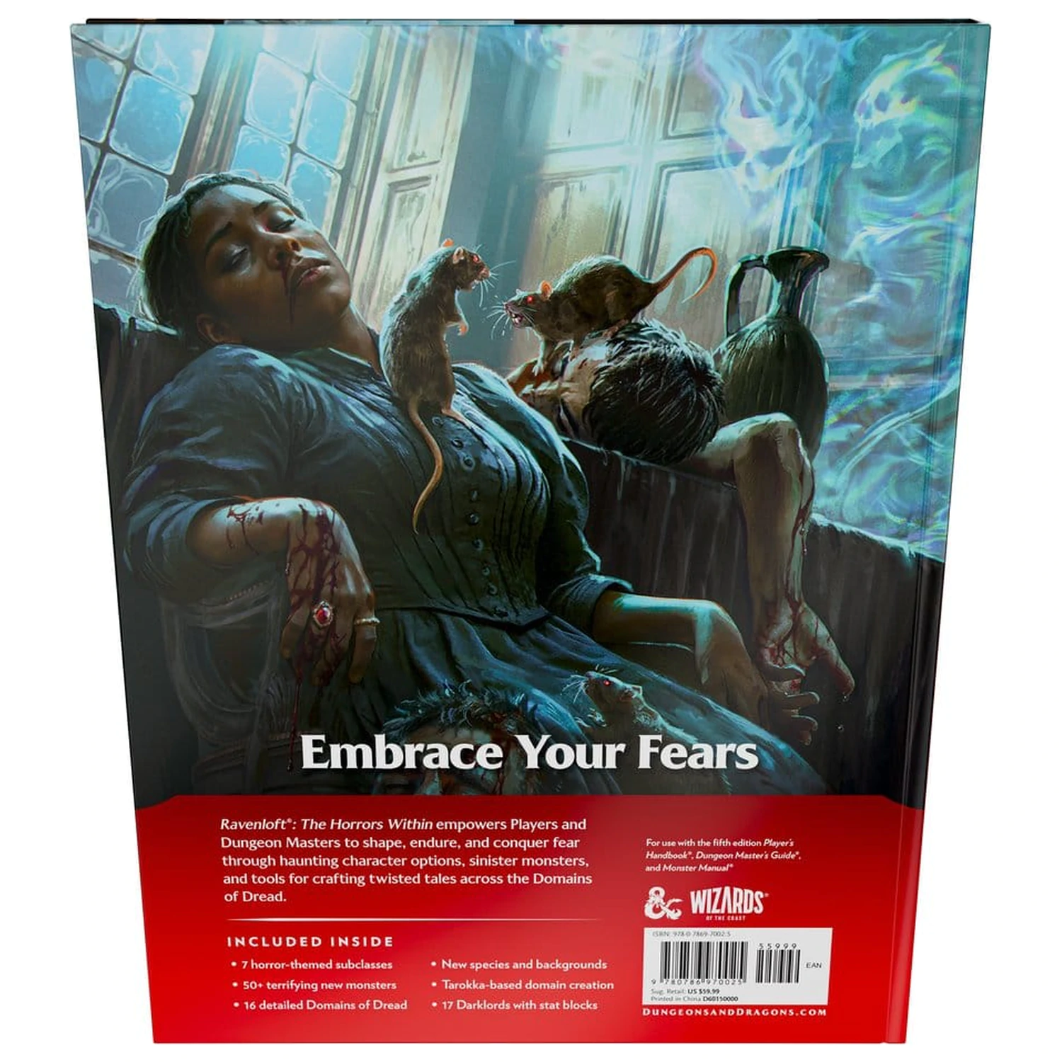 Dungeons & Dragons RPG Ravenloft: The Horrors Within carte *Versiune Engleza* poza produsului