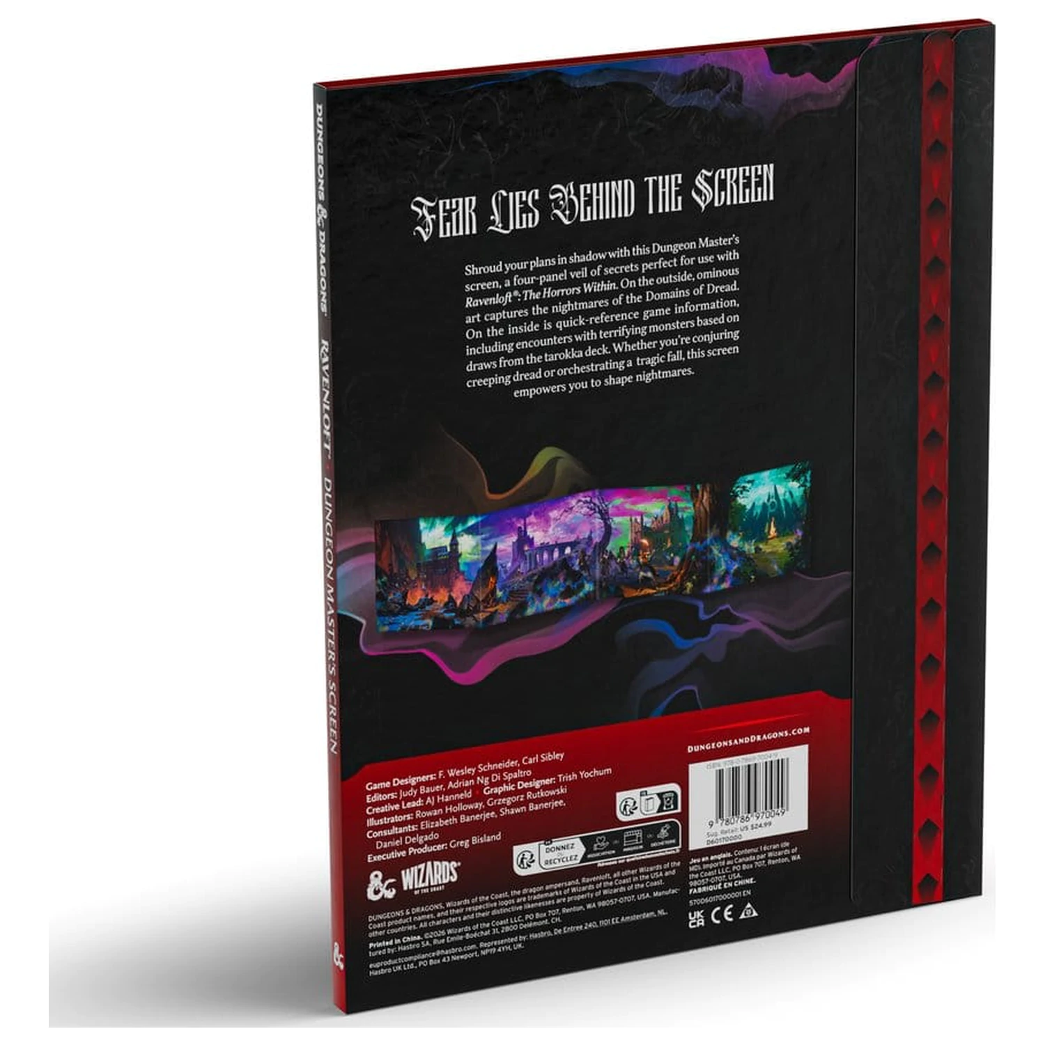 Dungeons & Dragons RPG Ravenloft: The Horrors Within Ecran pentru Dungeon Master *Versiune în Engleză* poza produsului