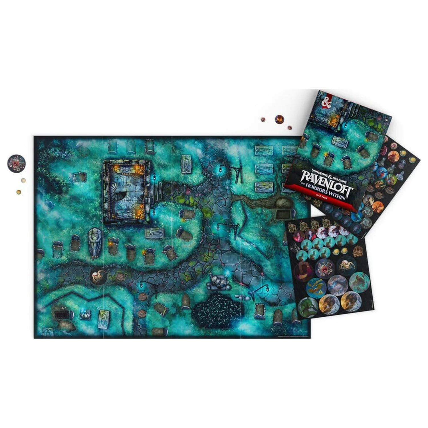 Dungeons & Dragons RPG Ravenloft: The Horrors Within Pachet de Hărți *Versiunea Engleză* poza produsului