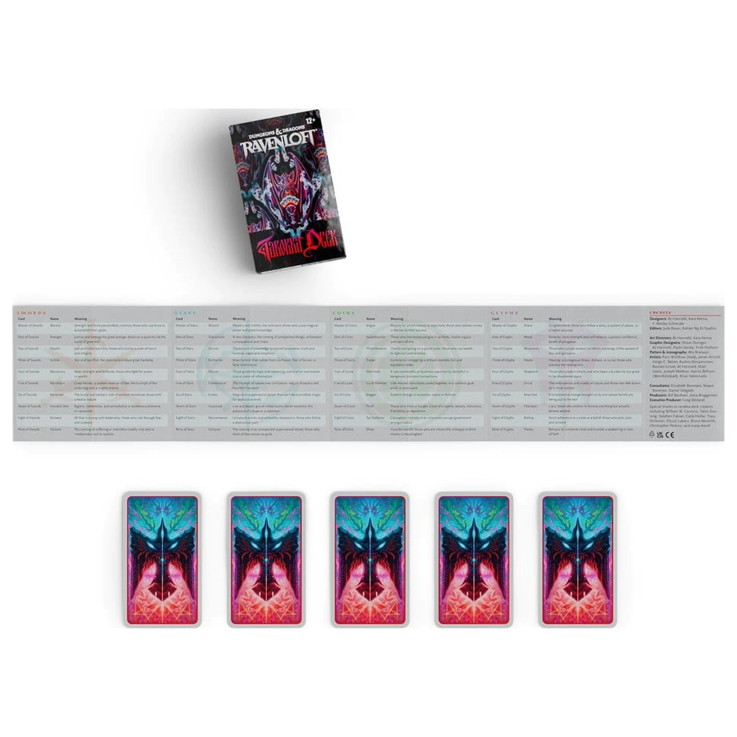 Dungeons & Dragons RPG Ravenloft: The Horrors Within Tarokka Deck *versiune în engleză* poza produsului