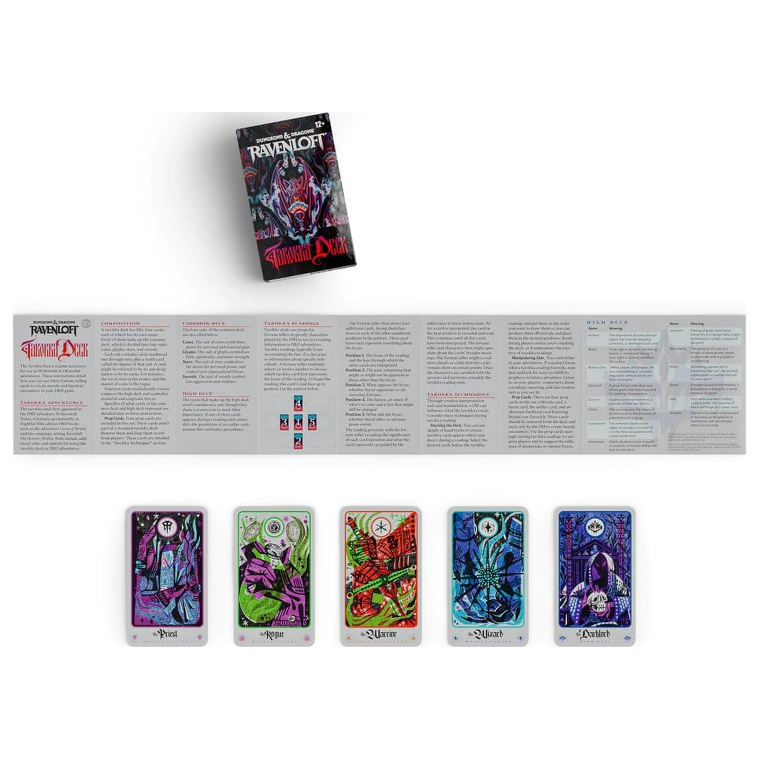 Dungeons & Dragons RPG Ravenloft: The Horrors Within Tarokka Deck *versiune în engleză* poza produsului
