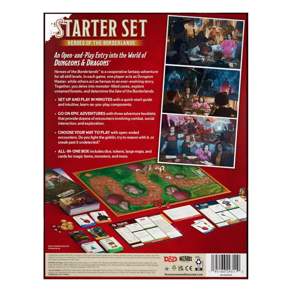Dungeons & Dragons RPG Starter Set: Heroes of the Borderlands engleză poza produsului
