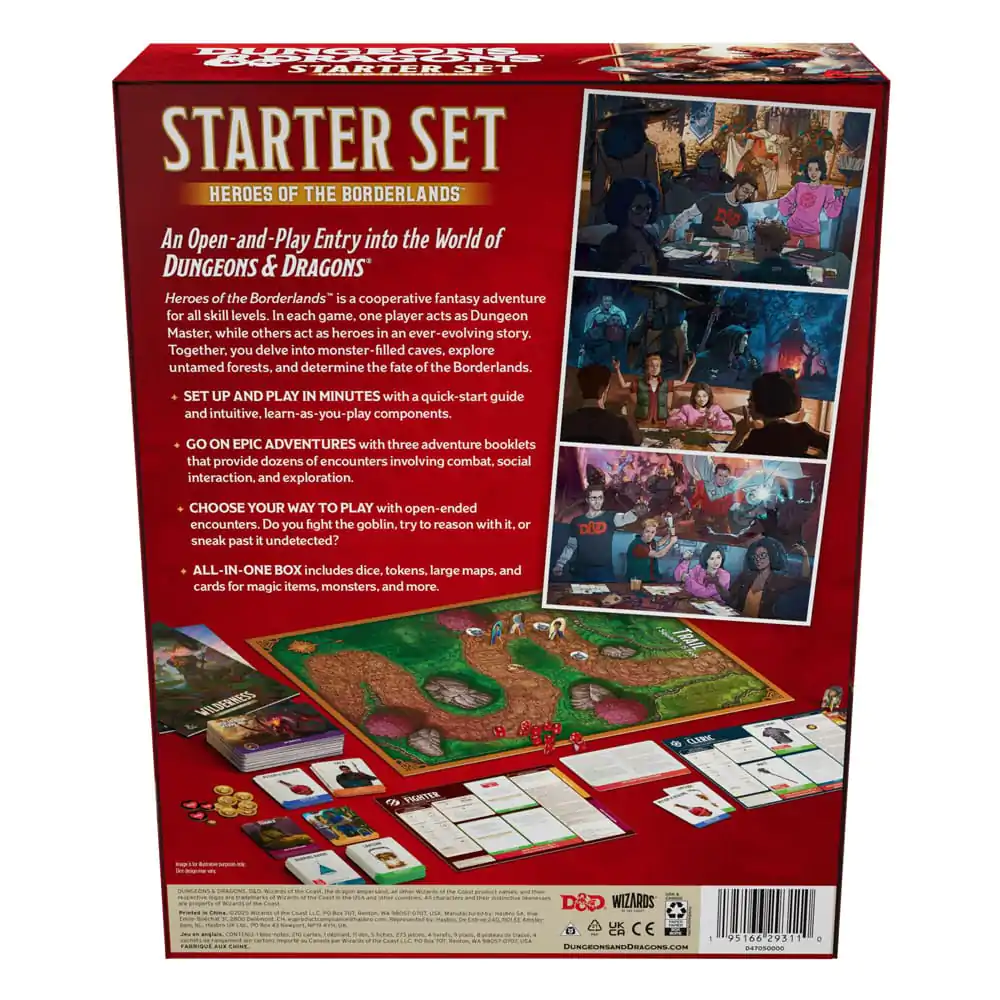 Dungeons & Dragons RPG Starter Set: Heroes of the Borderlands engleză poza produsului