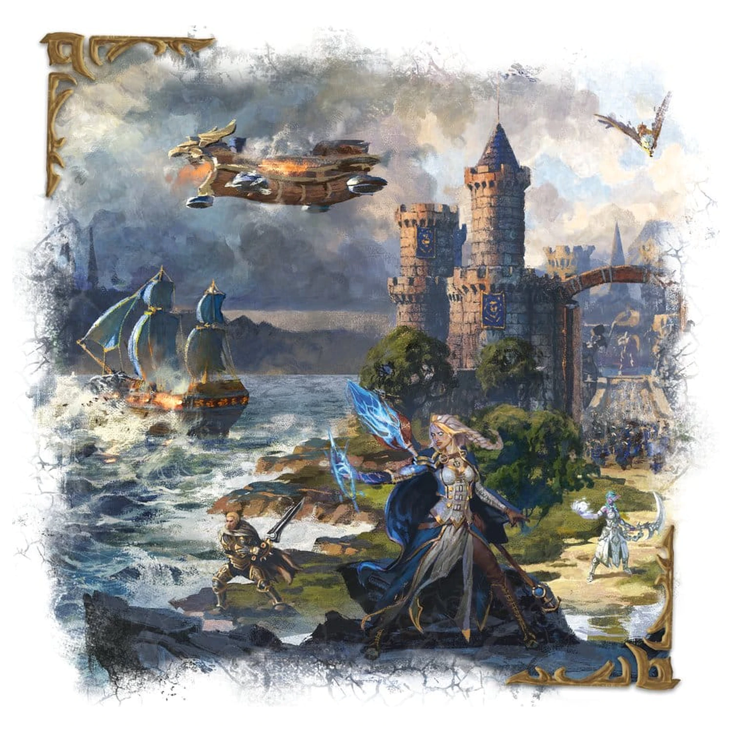 Dungeons & Dragons RPG World of Warcraft Dungeon Master's Screen versiunea în limba engleză poza produsului