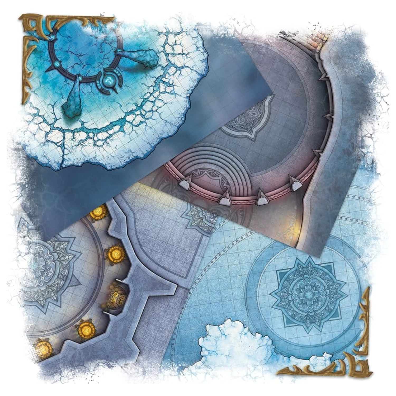 Dungeons & Dragons RPG World of Warcraft: Icecrown Citadel Adventure Map Pack Versiune engleză poza produsului