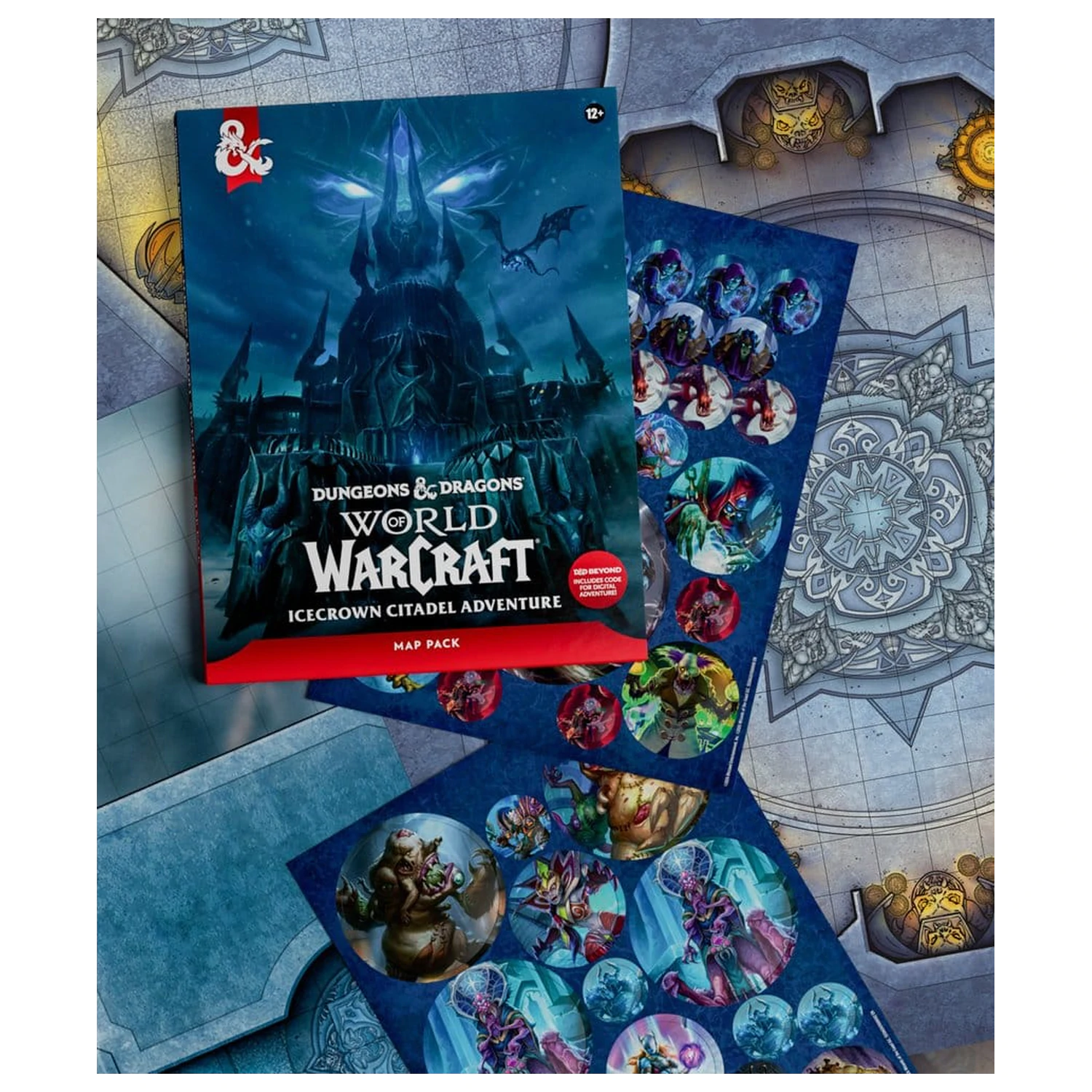 Dungeons & Dragons RPG World of Warcraft: Icecrown Citadel Adventure Map Pack Versiune engleză poza produsului
