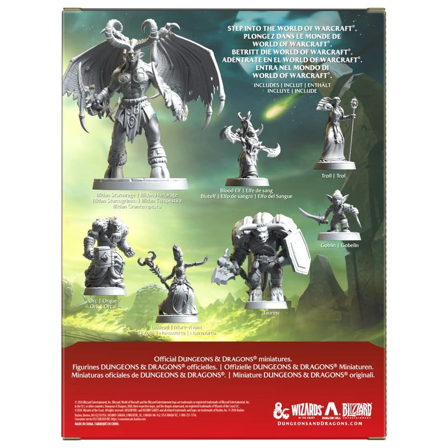 Dungeons & Dragons x World of Warcraft Set de Miniaturi 1 poza produsului