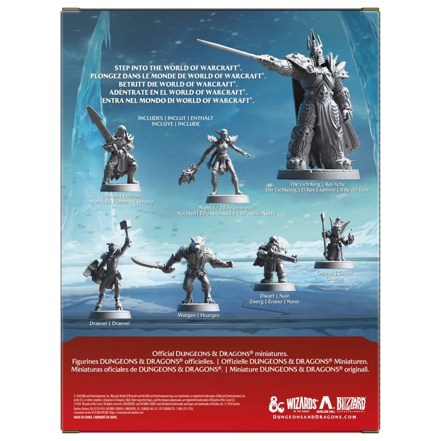 Dungeons & Dragons x World of Warcraft Set de miniaturi 2 poza produsului