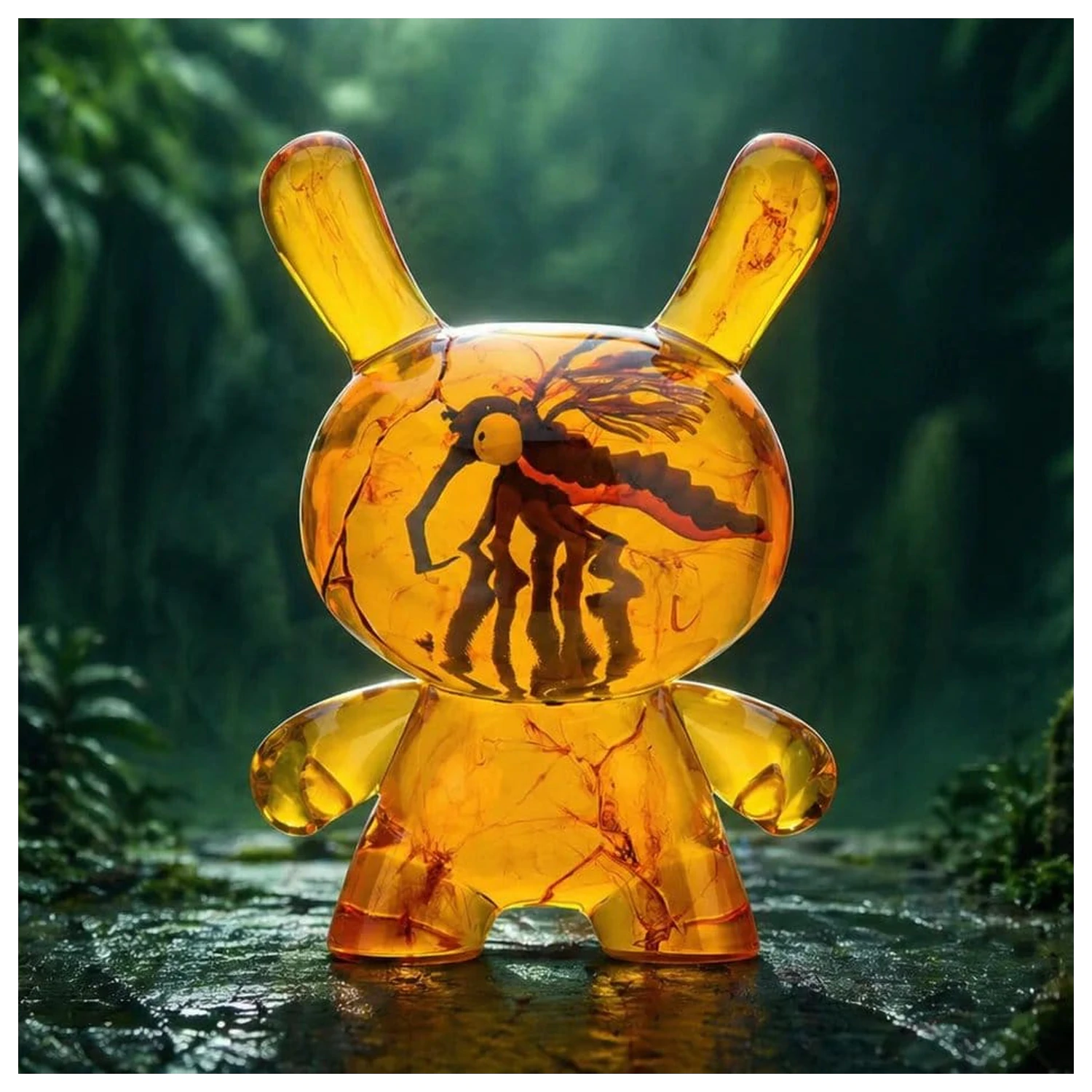 Dunny Art Toy figurina rasina Amber 20 cm poza produsului
