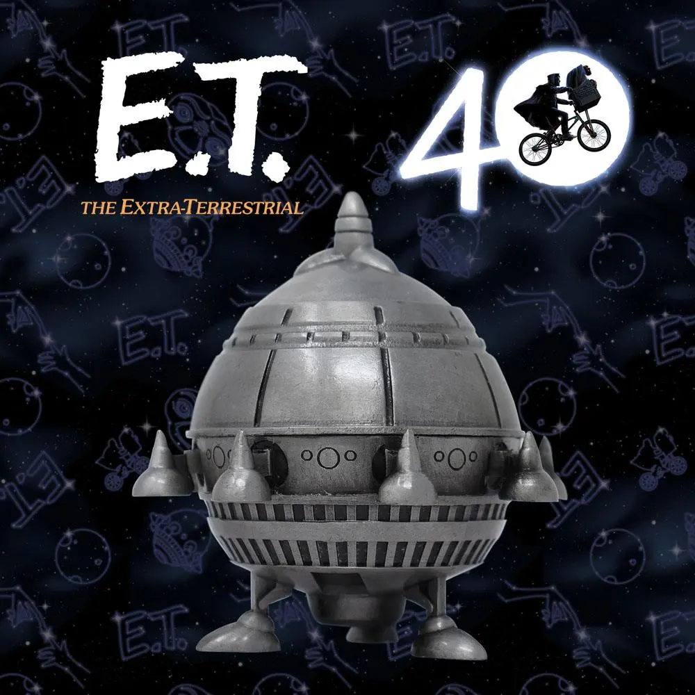 E.T Scaled Replica 40th Anniversary Nava Spatiala Limited Edition 9 cm poza produsului