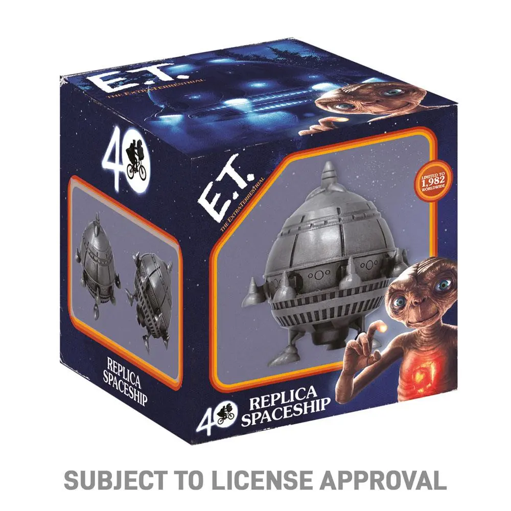 E.T Scaled Replica 40th Anniversary Nava Spatiala Limited Edition 9 cm poza produsului