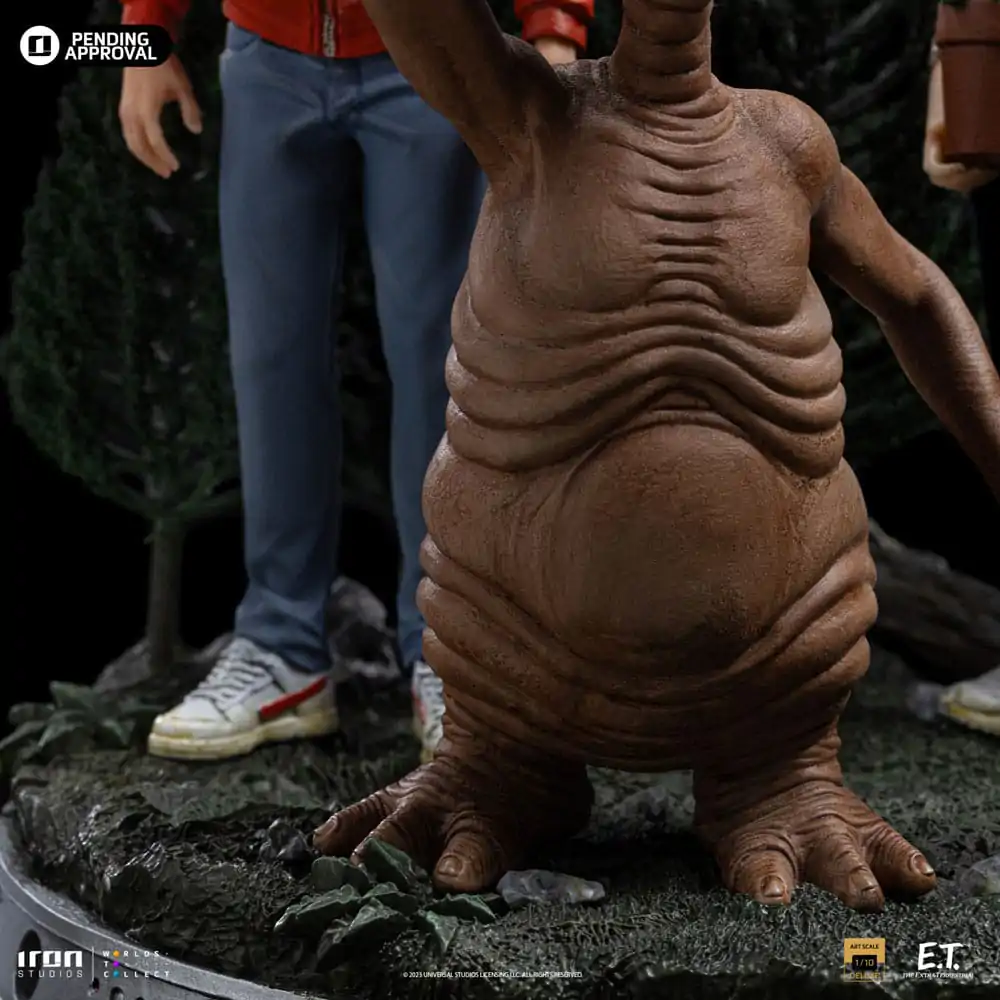 E.T. The Extra-Terrestrial Deluxe Statuie artistică la scară 1/10 E.T., Elliot și Gertie 19 cm poza produsului