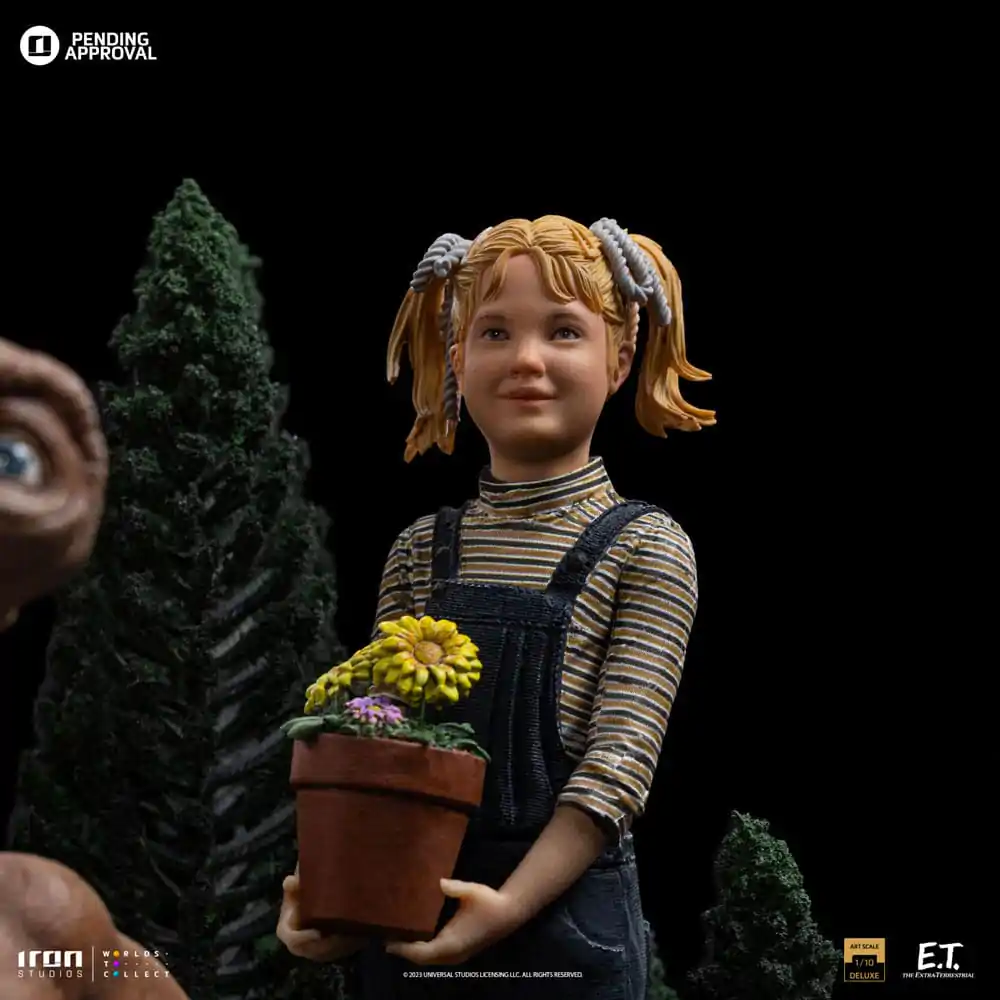 E.T. The Extra-Terrestrial Deluxe Statuie artistică la scară 1/10 E.T., Elliot și Gertie 19 cm poza produsului