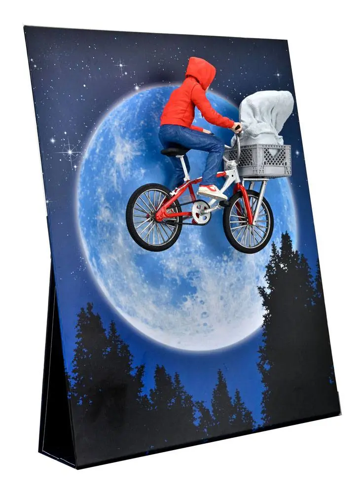 E.T. the Extra-Terrestrial Figurina Elliott & E.T. on Bicycle 13 cm poza produsului