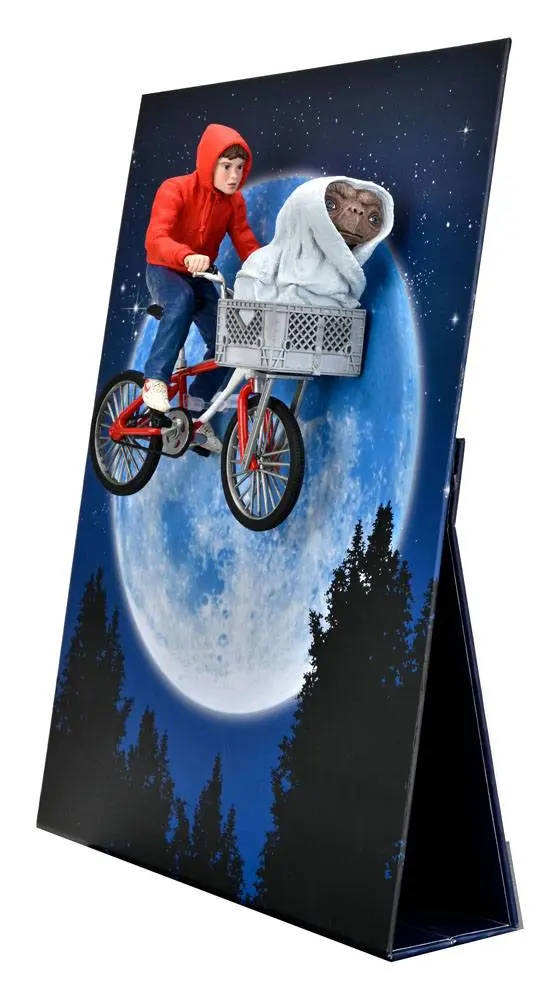 E.T. the Extra-Terrestrial Figurina Elliott & E.T. on Bicycle 13 cm poza produsului