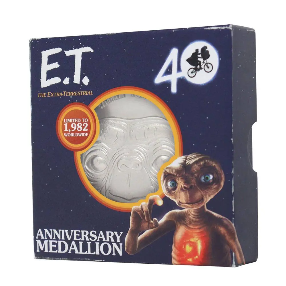 E.T. the Extra-Terrestrial Medalion E.T. 40th Anniversary Limited Edition Medalion poza produsului