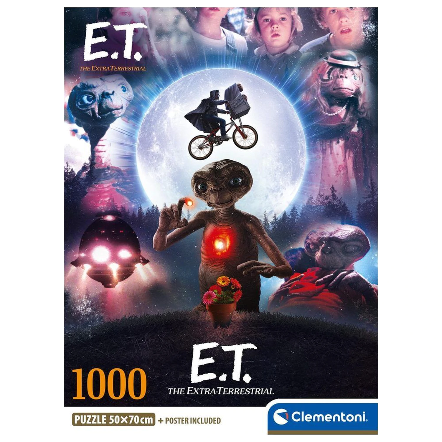 E.T. the Extra-Terrestrial puzzle 1000 piese poza produsului