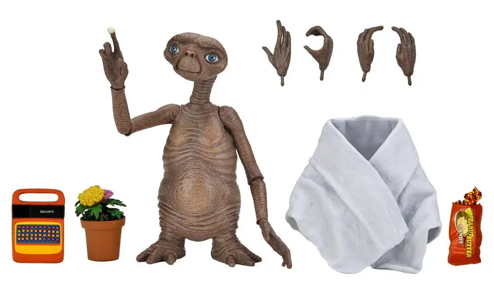 Figurină de acțiune E.T. the Extra-Terrestrial Ultimate E.T. 11 cm poza produsului