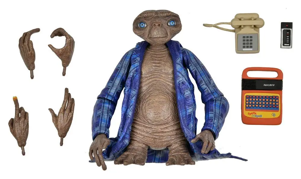 Figurină de acțiune E.T. the Extra-Terrestrial Ultimate Telepathic E.T. 11 cm poza produsului