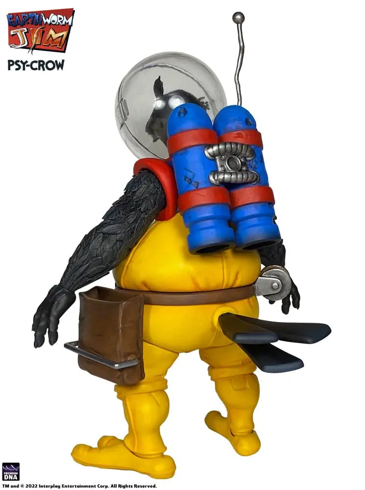 Figurină Earthworm Jim Wave 1: Psy-Crow 15 cm poza produsului