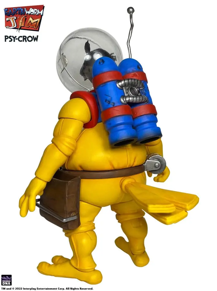 Figurină Earthworm Jim Wave 1: Psy-Crow 15 cm poza produsului