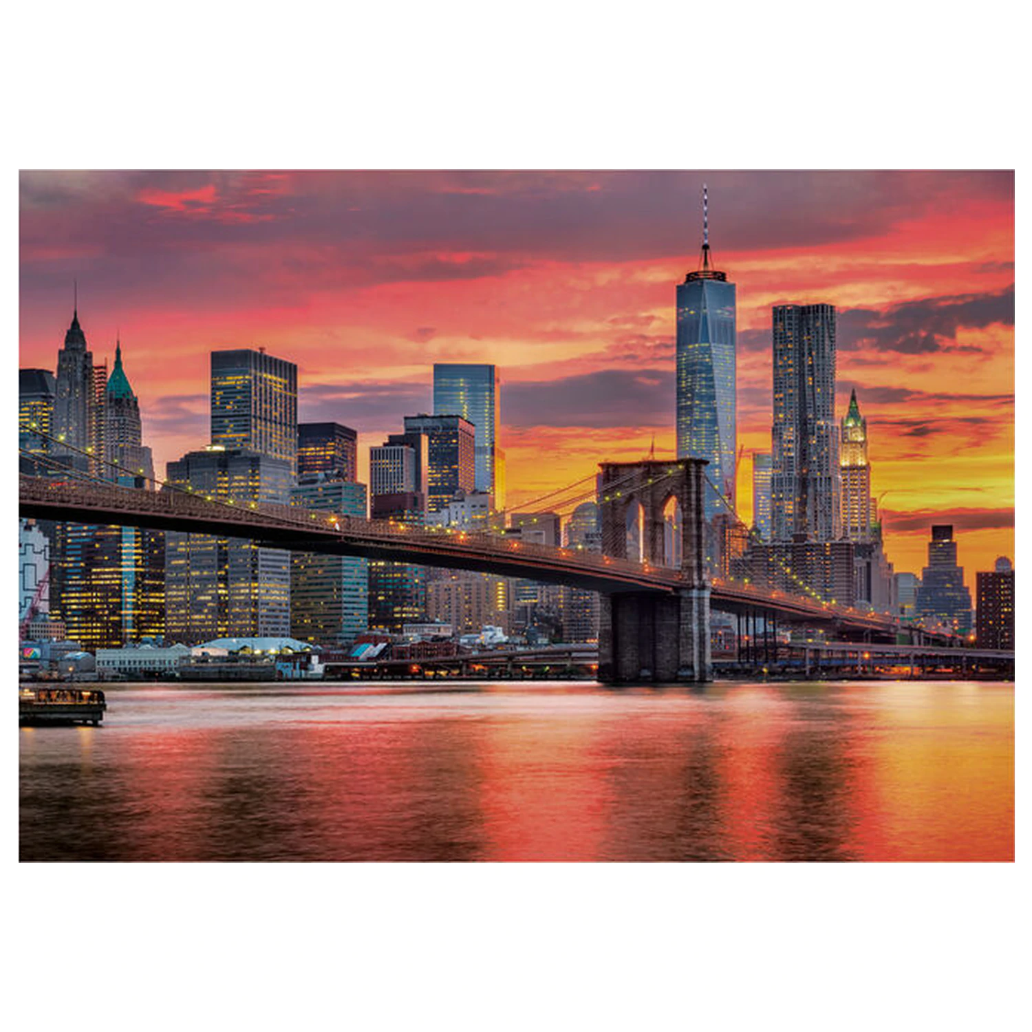 East River at Dusk puzzle 1500 de piese poza produsului