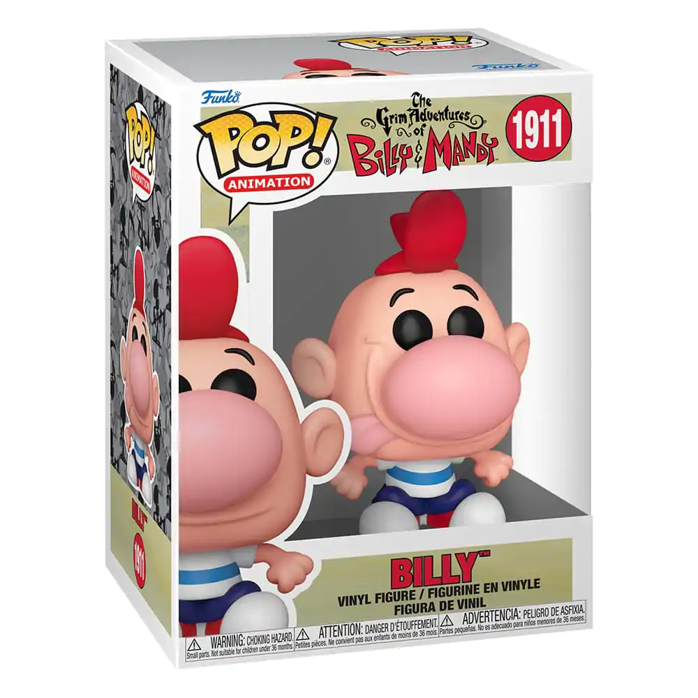 The Grim Adventure of Billy & Mandy Funko POP! TV Vinyl Figure Billy 9 cm Figurina din vinil poza produsului