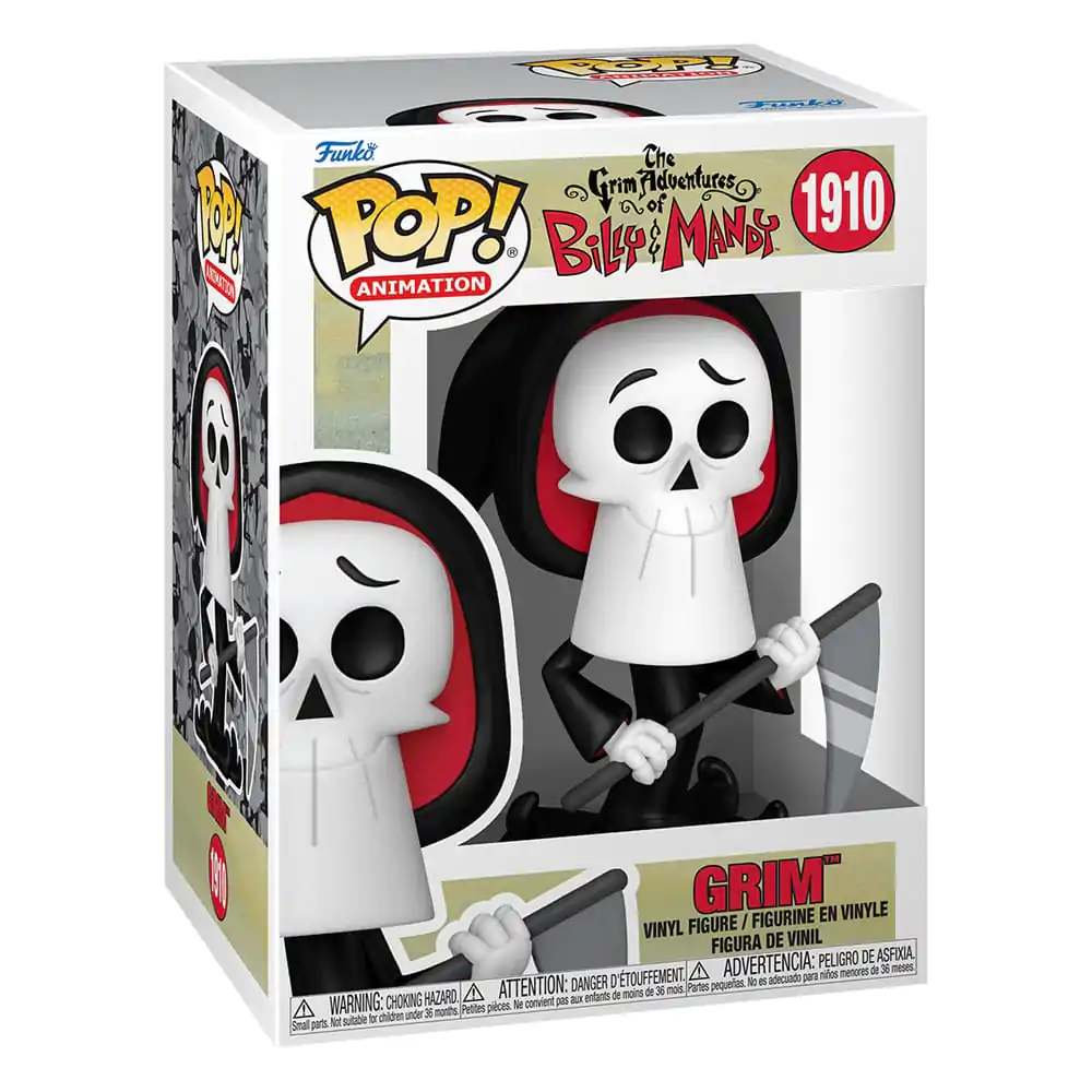 The Grim Adventure of Billy & Mandy Funko POP! TV Vinyl Figure Grim 9 cm Figurina de Vinil poza produsului