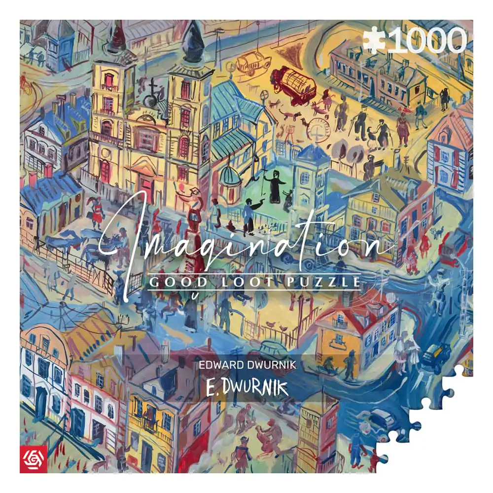 Edward Dwurnik Imagination Puzzle Radzymin (1000 piese) poza produsului