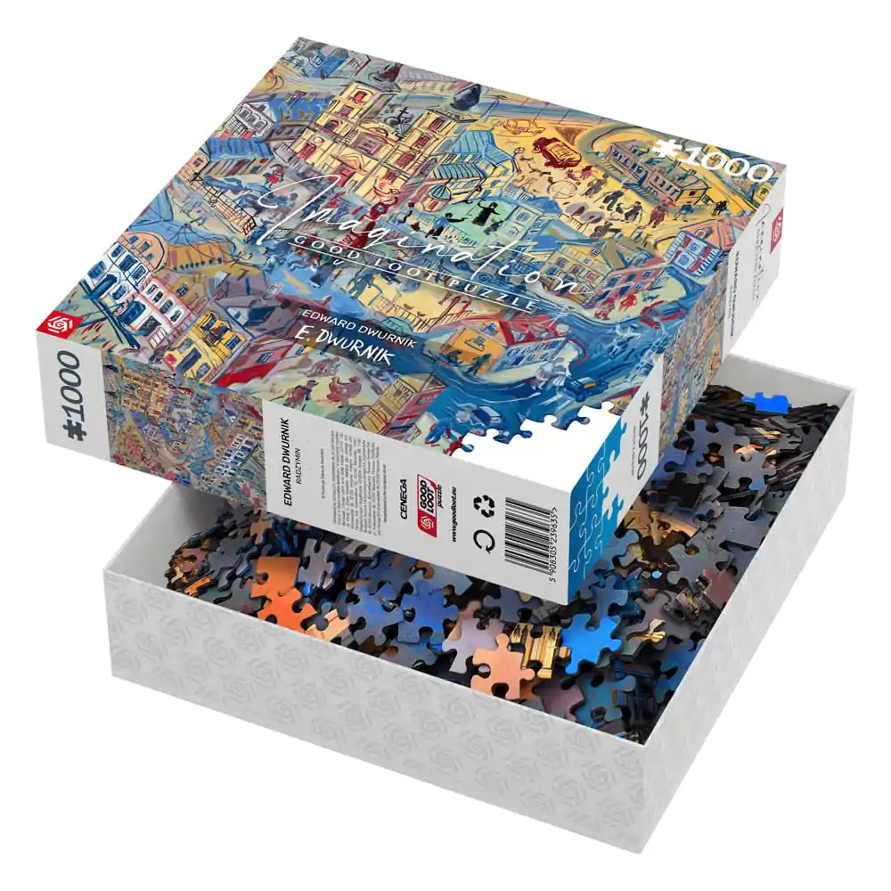 Edward Dwurnik Imagination Puzzle Radzymin (1000 piese) poza produsului