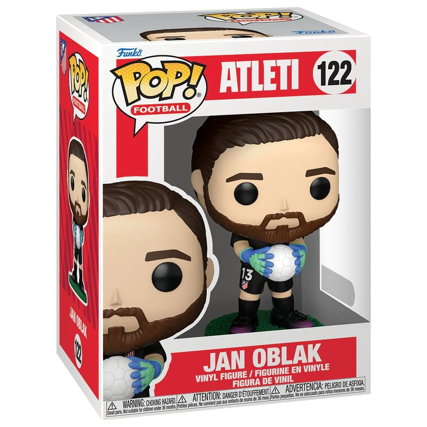 EFL Funko POP! MLS Figura din vinil Atletico Madrid - Jan Oblak 9 cm poza produsului