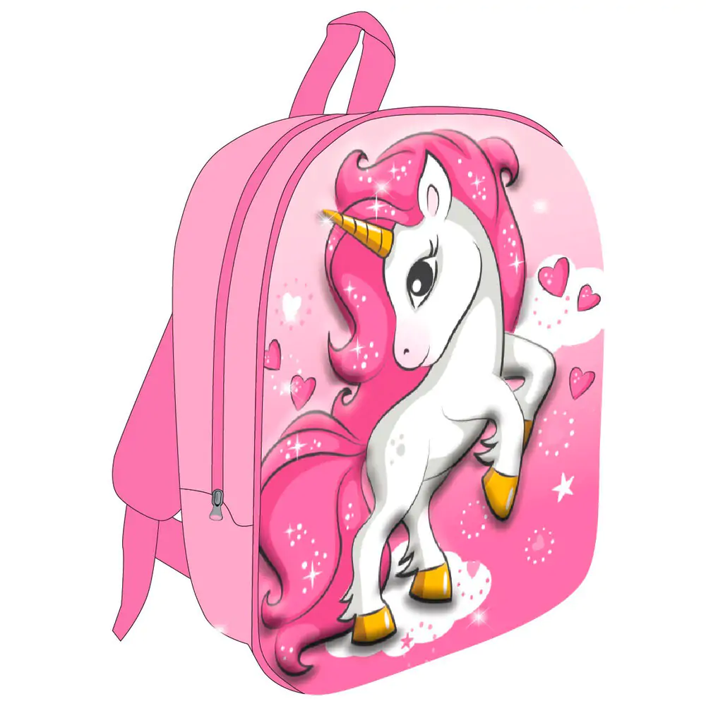 Unicorn 3D rucsac 30cm poza produsului