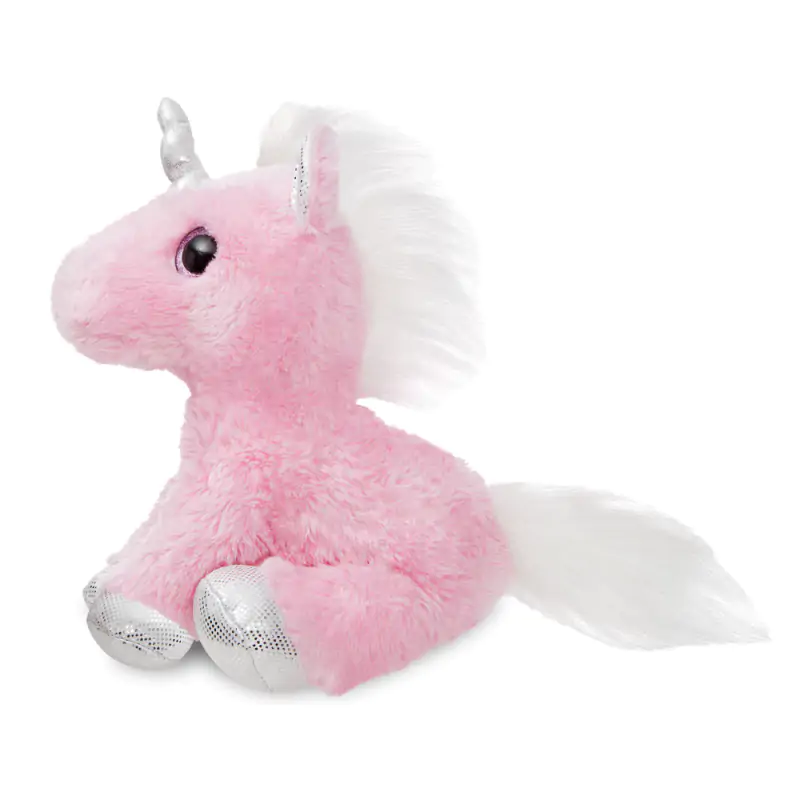 Unicorn pink solft jucarie de plus 31 cm poza produsului
