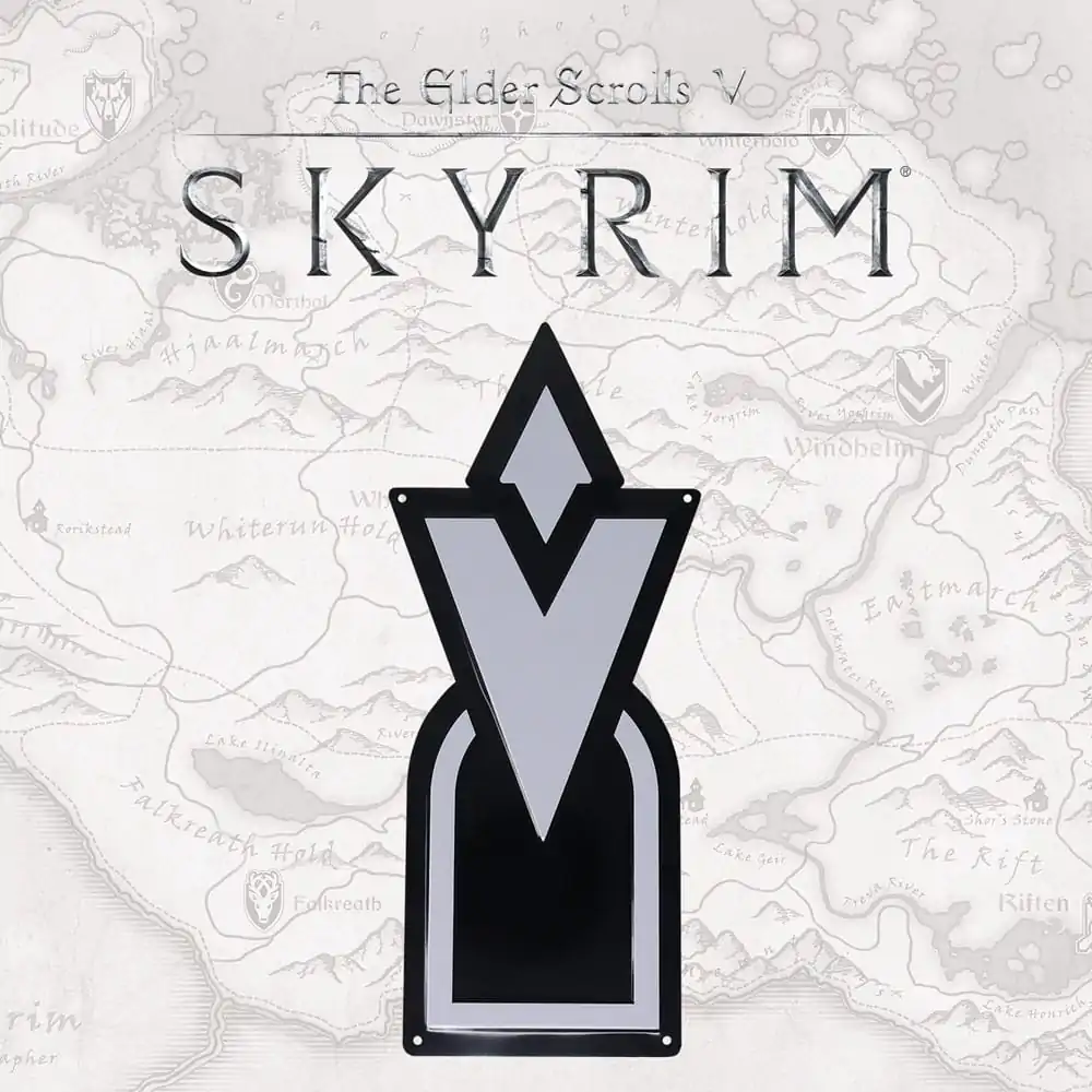 Elder Scrolls Skyrim Tin Semn Skyrim Marcaj Quest poza produsului