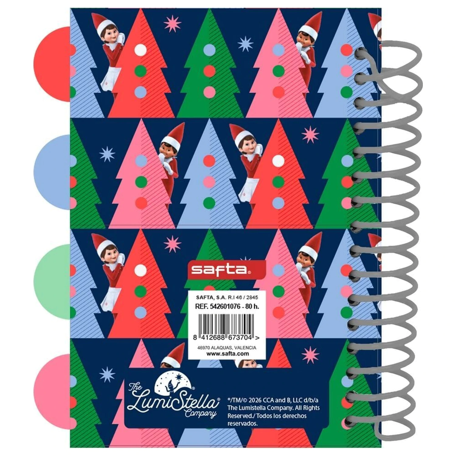 Elf On the Shelf Stage caiet A6 poza produsului