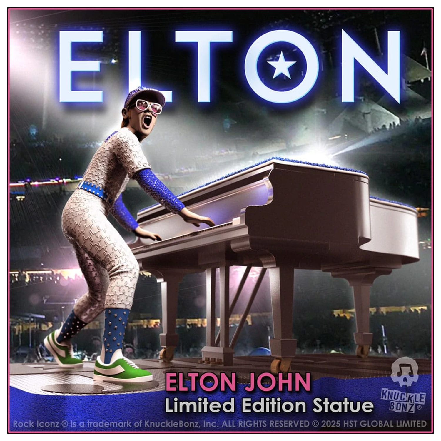 Statuie Elton John Iconz 19 cm poza produsului