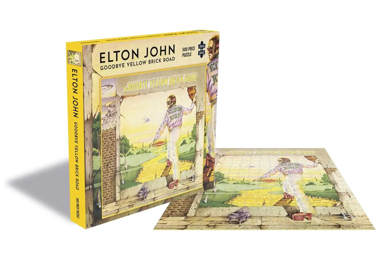 Elton John Puzzle Goodbye Yellow Brick Road poza produsului