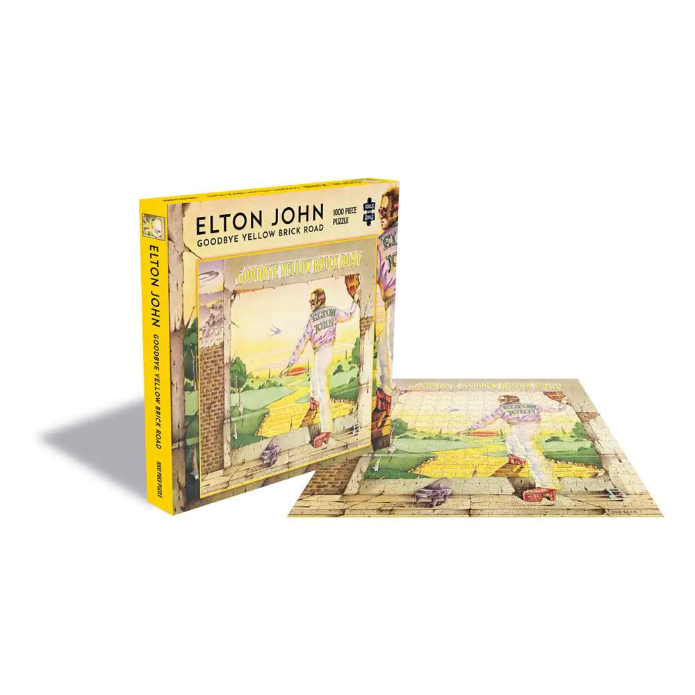 Elton John Rock Saws Puzzle Jigsaw Goodbye Yellow Brick Road (1000 de piese) poza produsului