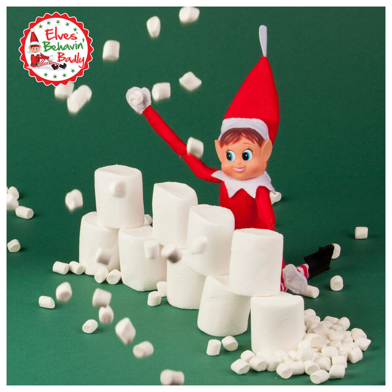 Elves Behavin' Badly Elvie crossbar papusa Elfa 30cm poza produsului