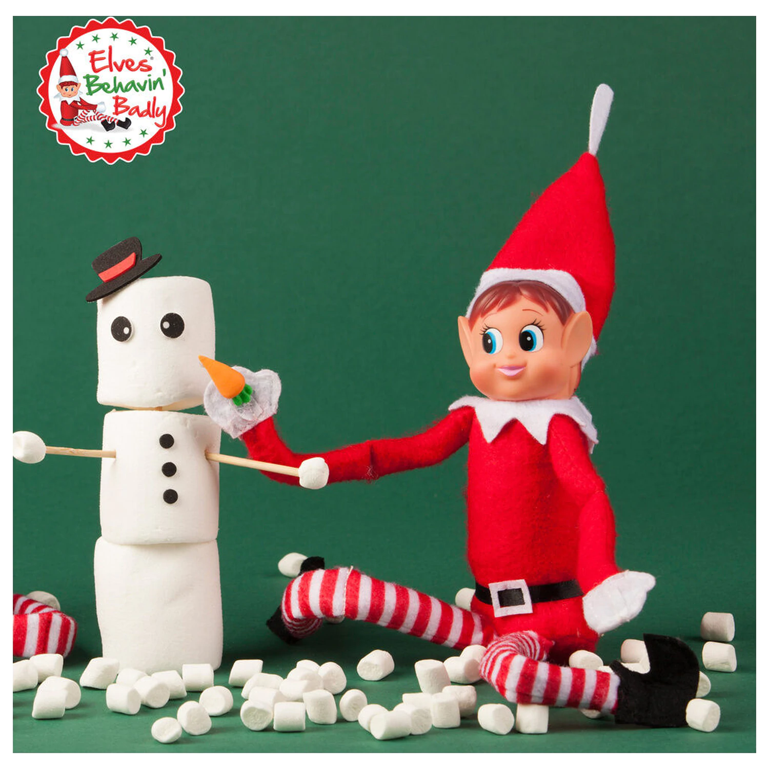 Elves Behavin' Badly Elvie crossbar papusa Elfa 30cm poza produsului