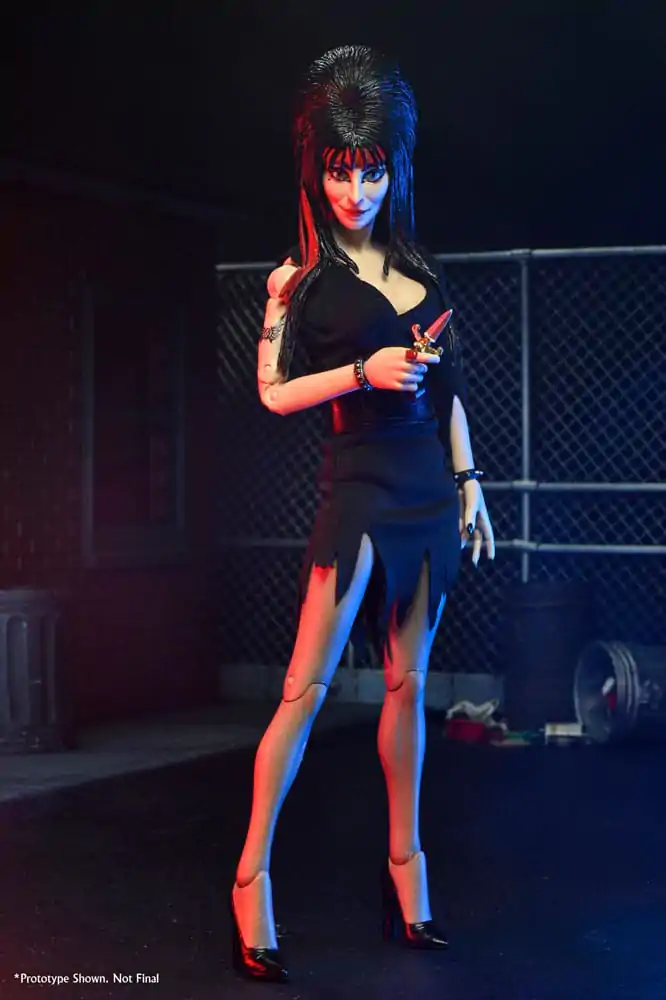 Elvira: Mistress of the Dark Figurina de Acțiune Îmbrăcată Commando Elvira 20 cm poza produsului