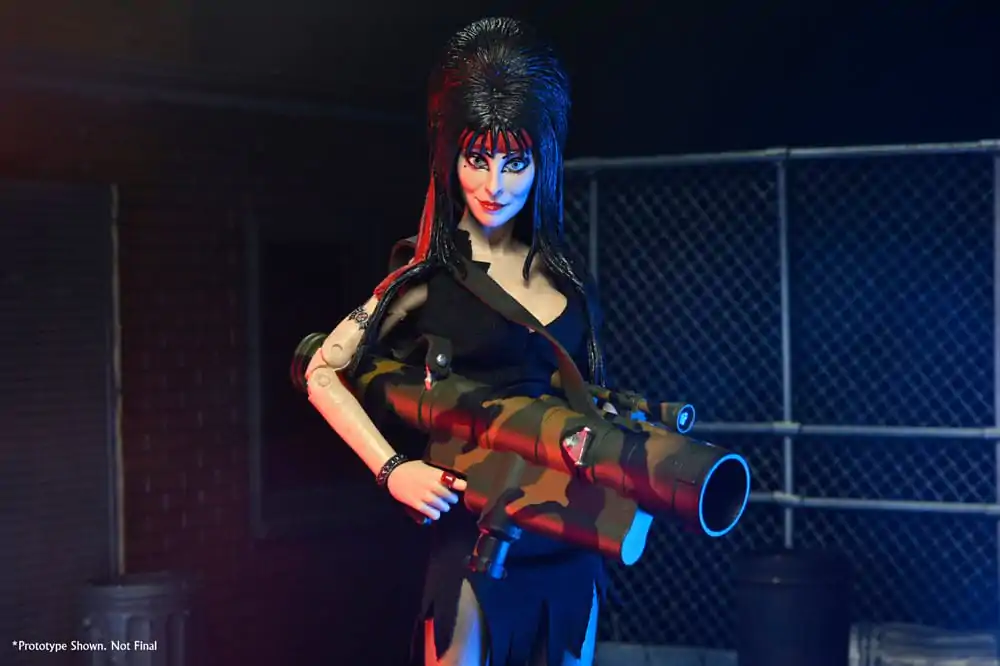 Elvira: Mistress of the Dark Figurina de Acțiune Îmbrăcată Commando Elvira 20 cm poza produsului