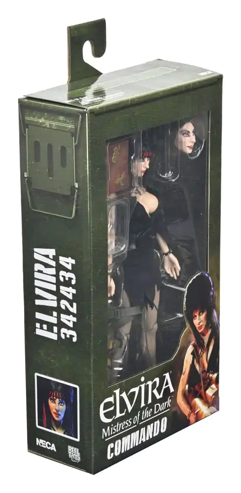 Elvira: Mistress of the Dark Figurina de Acțiune Îmbrăcată Commando Elvira 20 cm poza produsului