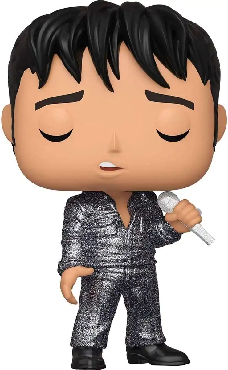 Elvis Presley Funko POP! Rocks figurină de vinil '68ComebackSpecial(DGLT) 9 cm poza produsului