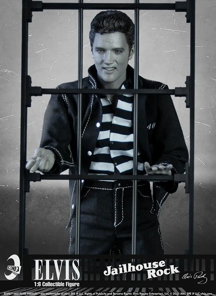 Elvis Presley Legends Series Figurina de actiune 1/6 Jailhouse Rock Edition 30 cm poza produsului