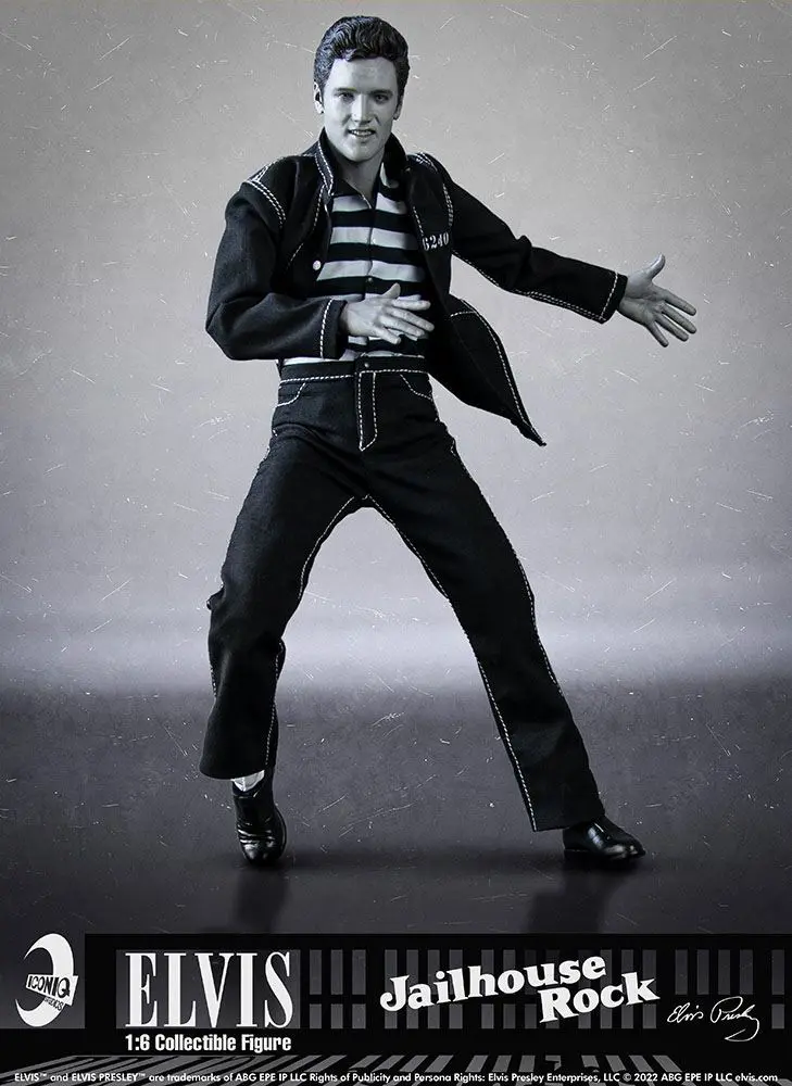 Elvis Presley Legends Series Figurina de actiune 1/6 Jailhouse Rock Edition 30 cm poza produsului