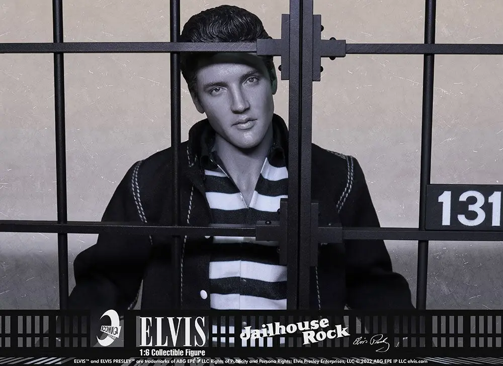 Elvis Presley Legends Series Figurina de actiune 1/6 Jailhouse Rock Edition 30 cm poza produsului