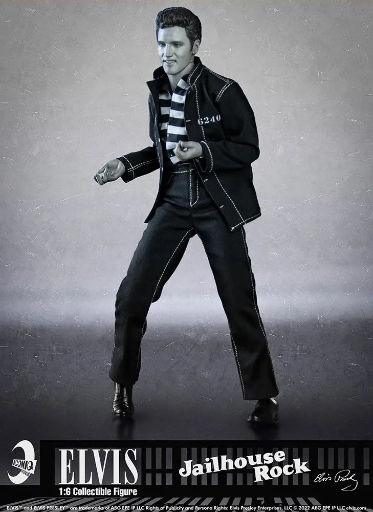 Elvis Presley Legends Series Figurina de actiune 1/6 Jailhouse Rock Edition 30 cm poza produsului