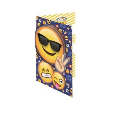 Felicitare 3D cu emoji și plic poza produsului